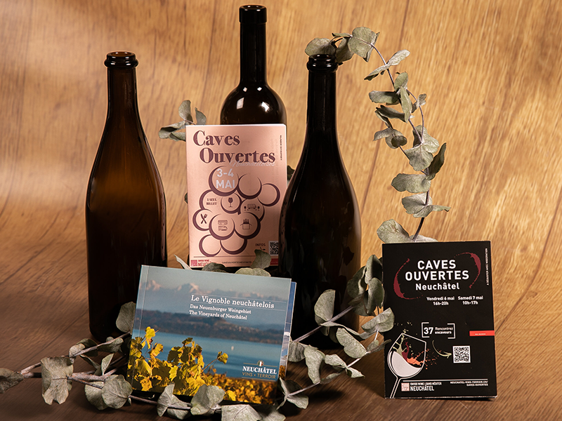 Catalogues & supports print — Terroir neuchâtelois